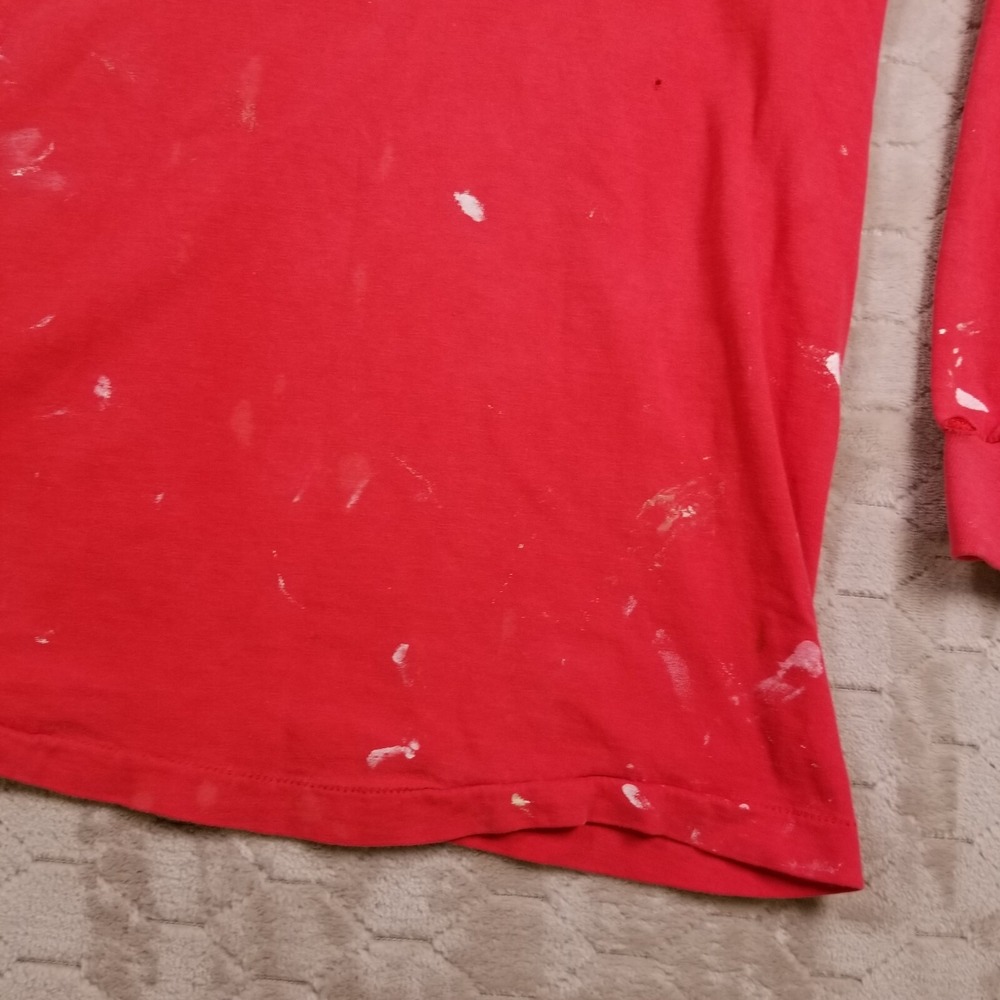 VTG 1987 Winter Carnival Shirt Sz Lg Greek Formal Party Pi Kappa Alpha PAINTED - Picture 3 of 15